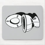 WC FLUSH TOILET mousepads