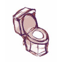 WC TOILET SEAT t-shirts
