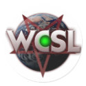 WCSL green orb logo stickers