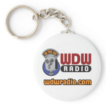 WDW Radio Logo Gear Keychain