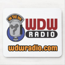 WDW Radio Logo Gear Mousepad