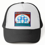 "We 3" Blueberry Crate Label hats