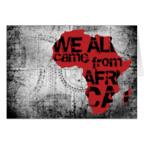 WE ALL CAME FROM AFRICA