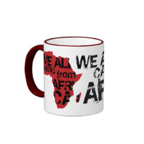 WE ALL CAME FROM AFRICA MUGS