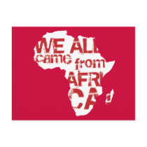WE ALL CAME FROM AFRICA