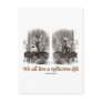 We All Live A Reflective Life (Wonderland) Post Cards