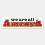 We Are All Arizona Bumper Sticker