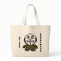 We Are Anonymous Tote Bag