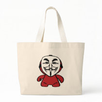 We Are Anonymous Canvas Bags