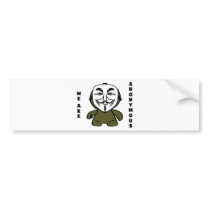 We Are Anonymous Bumper Sticker