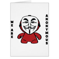 We Are Anonymous Card