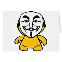 We Are Anonymous Greeting Card
