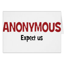 We Are Anonymous Greeting Cards