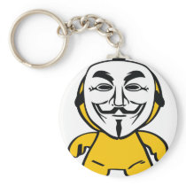 We Are Anonymous Keychain