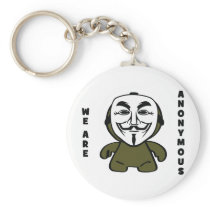 We Are Anonymous Key Chain