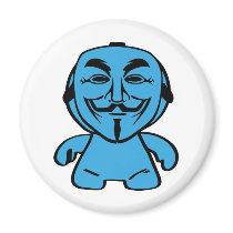 We Are Anonymous Fridge Magnets