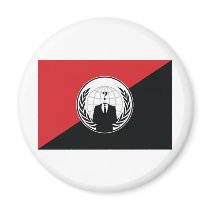 We Are Anonymous Fridge Magnet