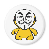 We Are Anonymous Refrigerator Magnets