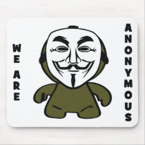 We Are Anonymous Mouse Pads