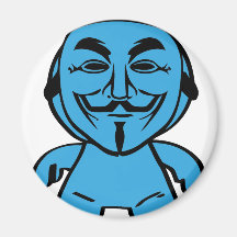 We Are Anonymous Refrigerator Magnets