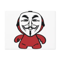 We Are Anonyus Post Card