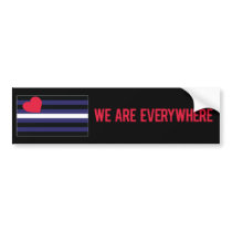 We Are Everywhere sticker (Leather)