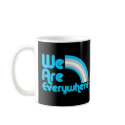 We Are Everywhere Trans Black mugs