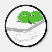 We Are Like Two Peas In A Pod Fridge Magnet