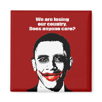 WE ARE LOSING OUR COUNTRY - DOES ANYONE CARE FRIDGE MAGNET
