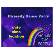 We Are One Custom Flyer