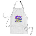 We Are One World aprons