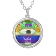 We are responsible custom necklace