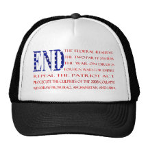 We are the 99% 13 Demands, American Flag Trucker Hats