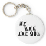 We Are The 99% Keychain