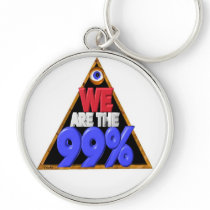 We are the 99% Occupy wall street protest Key Chain