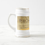 We are the People Stein mugs