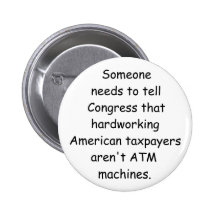 We Aren't  ATMs button