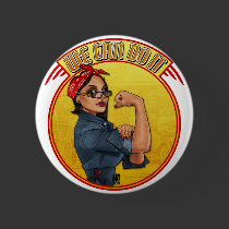 We can do it - Button