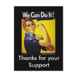 we can do it! post cards