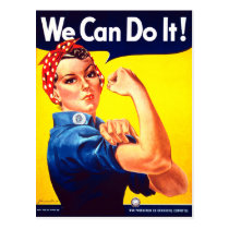 We Can Do It! postcards