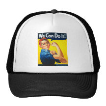 We Can Do It! Rosie the Riveter Trucker Hat