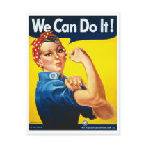 We Can Do It Rosie the Riveter World War II Post Cards