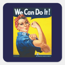 We Can Do It Stickers