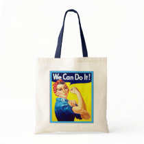 We Can Do It! ~ Vintage Canvas Bag