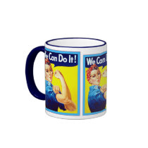 We Can Do It! ~ Vintage Mug