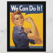 We Can Do It World War 2 Personalized Flyer
