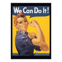 We Can Do It World War 2 Personalized Invite