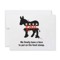We finally have a face to put on the food stamp announcements