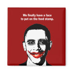 WE FINALLY HAVE A FACE TO PUT ON THE FOOD STAMP REFRIGERATOR MAGNET