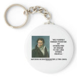 We Forfeit Three-Fourths Of Ourselves To Be Like keychains